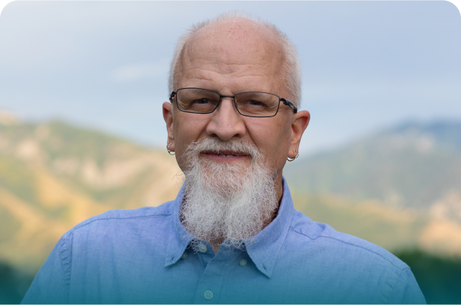 Dan, male patient with PBA in his 60s