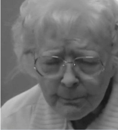 Female patient experiencing a Pseudobulbar Affect (PBA) crying episode that is noisy with increasing volume