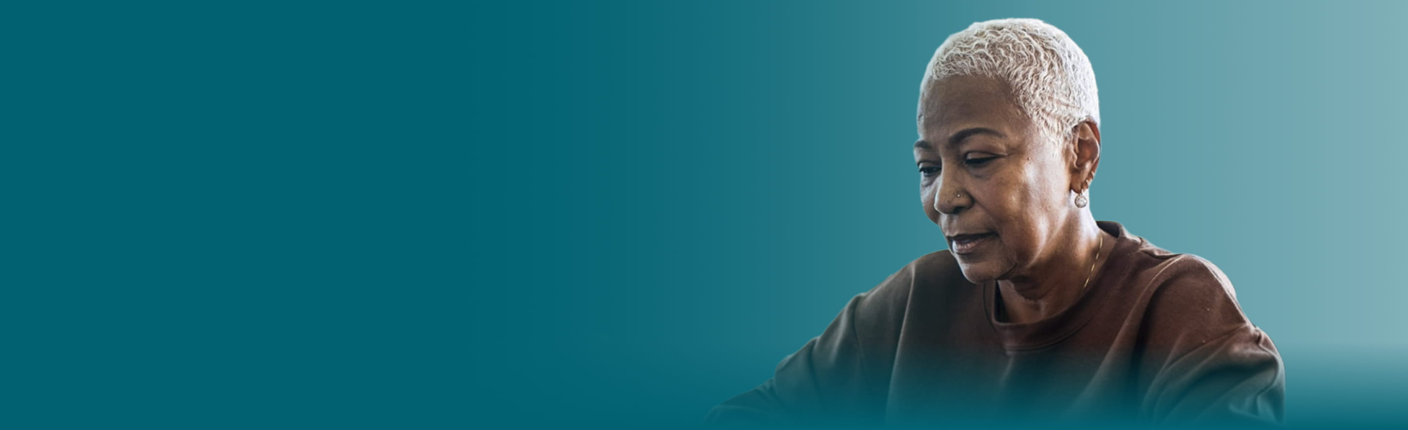 Jill, female patient with PBA in her 50s